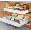 Seinloes 2 Pack Pull Out Cabinet Organizers 16.5" Deep With