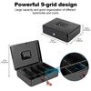 FiiMan Cash Box with Money Tray and Lock, Metal Locking