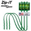 ZIP-IT ZIP IT DRAIN CLEANER, 3-Pack Plastic Drain Stick Hair