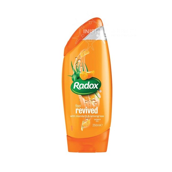 Radox Shower Feel Revived Lemongrass & Mandarin Shower Gel 225ml