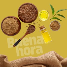 Semilla De Linaza Canadiense 1kg Fibra Natural Y Omega 3