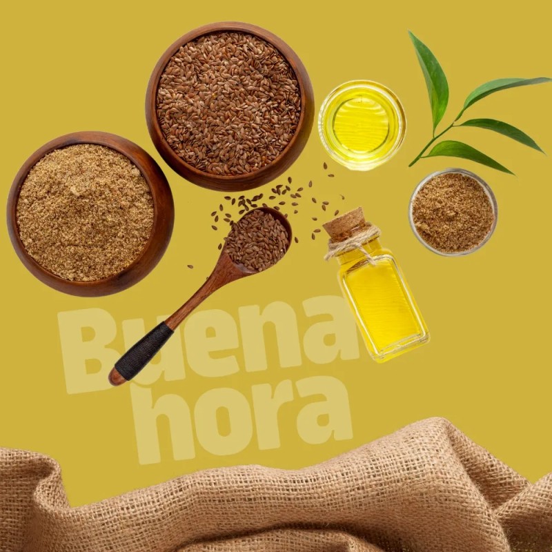 Semilla De Linaza Canadiense 1kg Fibra Natural Y Omega 3
