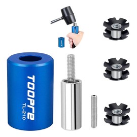 Wjelet Bicycle Front Fork Star Nut Holder Installation Tool Adjustment Tool for 22.2mm, 25.4mm, 28.6mm Bicycle Headsets