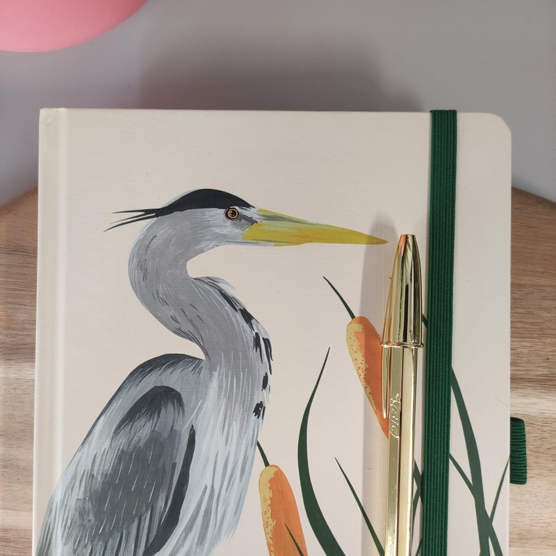 The Art File - Heron Notebook - NTB03