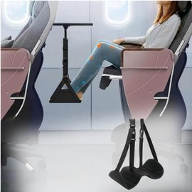 DURASIKO Airplane Footrest,Foot Hammock,Office Footrest,Foot Hammock for Airplane Travel Accessories,Plane Footrest