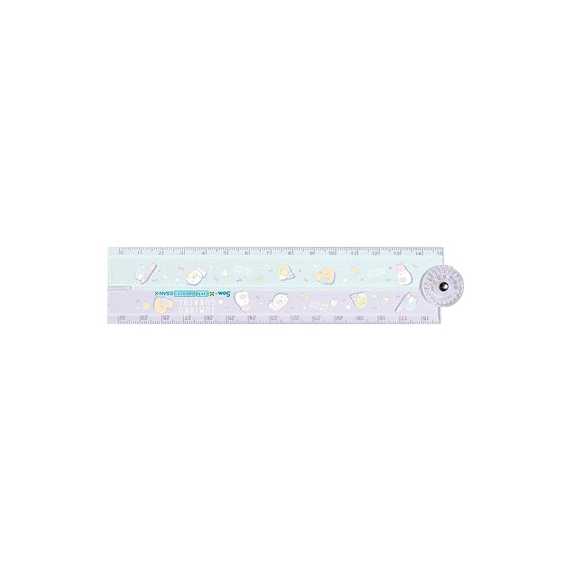San-X SQ89201 CH/M Folding Ruler (S/G)