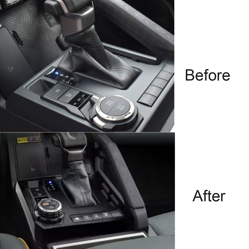 Tocatus Center Console Gear Shift Panel Cover Trim for 2024