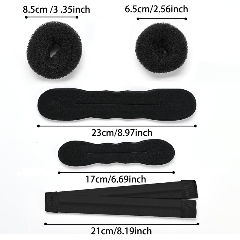 LTHYHJ Hair Bun Maker Set 31 Piece Styling Accessory Set