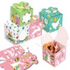12pcs Easter Treat Boxes, Easter Gift Candy Boxes Bunny Paper