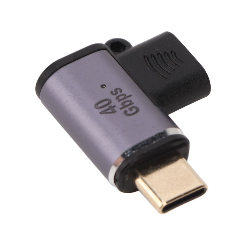 Magnetic Type C to Type C Adapter 24pin Elbow PD100W