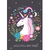 Unicorn Fleece Blanket Children's Warm Cuddly Blanket Rainbow 140 x