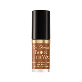 Too Faced Born This Way Super Coverage Multi-Use Concealer | Full Coverage, Oil Free, Long Lasting + Hydrating, 0.06 Fl Oz, Chestnut