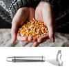Stainless Steel Corn Peeler, Jagowa Corn Stripper Corn Cob Planer