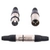 VISSQH 12 pcs 3 Pin XLR Connectors,XLR Connectors XLR Solder
