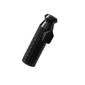 M&M Smartek Dispenser for Snuff Dispenser Aluminium / Metal in 7 Colours for Snuff Version 5.0 (Black)