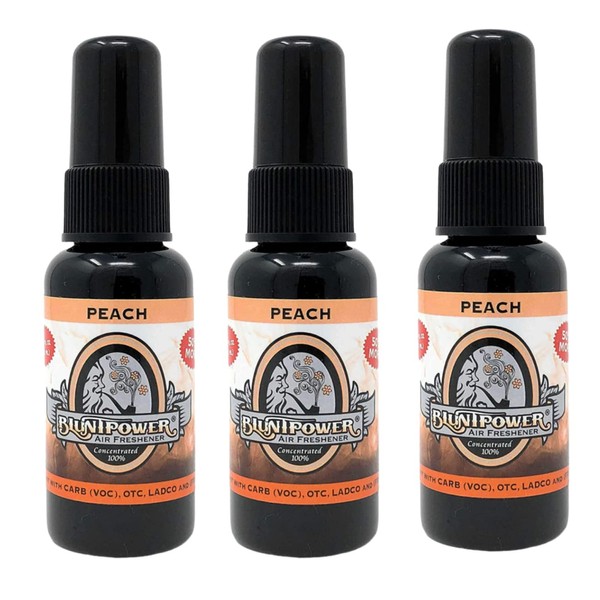 BluntPower 1.5oz High Concentrated Air Freshener (Peach)