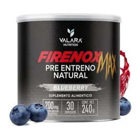 VALARA Firenox - Pre-Entreno en Polvo - Gym Entrenamiento - Cafeína Max
