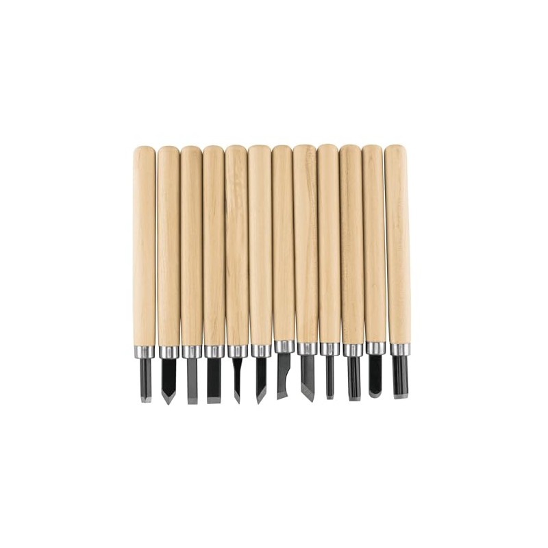 Pretul JGM-12P, Juego de 12 gurbias escolares para madera