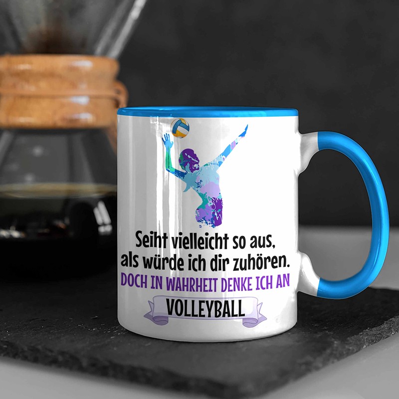 Trendation - Volleyball Gift Cup Coach Men Girls Coffee Accessories