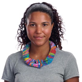 KOOLGATOR Evaporative Cooling Neck Wrap – Reusable Neck Cooler with Long Lasting Relief During Hot Weather Activities, Sports, & Outdoor Work, Golf Tees, 1 Pack