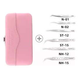 Kit De Pinzas Nagaraku Para Extensiones De Pestañas