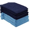 NatureMark NM-HT0829 Terry Cloth Wash Mitts, Pack of 10, 15