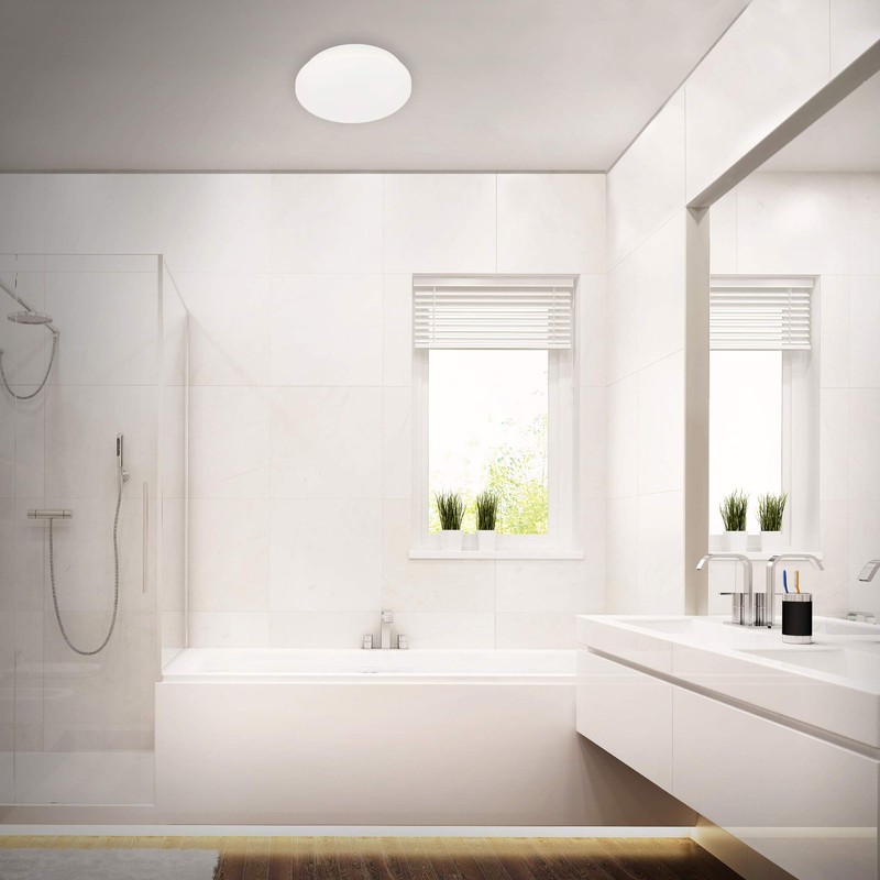 Briloner Leuchten 3404-016 LED Ceiling Light, Bathroom Light, IP44, 10