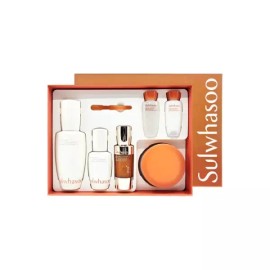 Sulwhasoo [설화수]설화수 윤조 에센스+탄력크림 에센셜 스페셜 2종 세트 [Sulwhasoo] Sulwhasoo Essential Revitalizing Serum + Essential Firming Cream Special 2-Piece Set [Sulwhasoo Essential Special 2 Types / Yoonjo Essence + Elasticity Cream]
