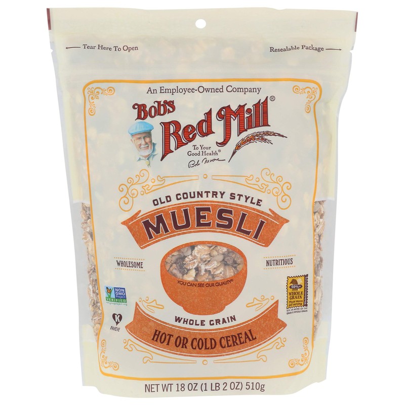 Bob's Red Mill Old Country Style Muesli, 18oz (Pack of