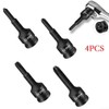4pcs Bit Socket, 3/8 Inch Cross Screwdriver Bit for IMPACT