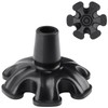 supregear Cane Tip with 6 Prong, Non-Slip 6 Support Rubber
