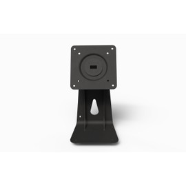 TABcare Metal Desktop Stand Mount 360 Degrees Rotate and 180° Forward and Backward Supports VESA 75x75mm 100x100mm (Black)