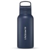 LifeStraw Go 2.0 Stainless Steel Water Filter Bottle 700ml, Aegean