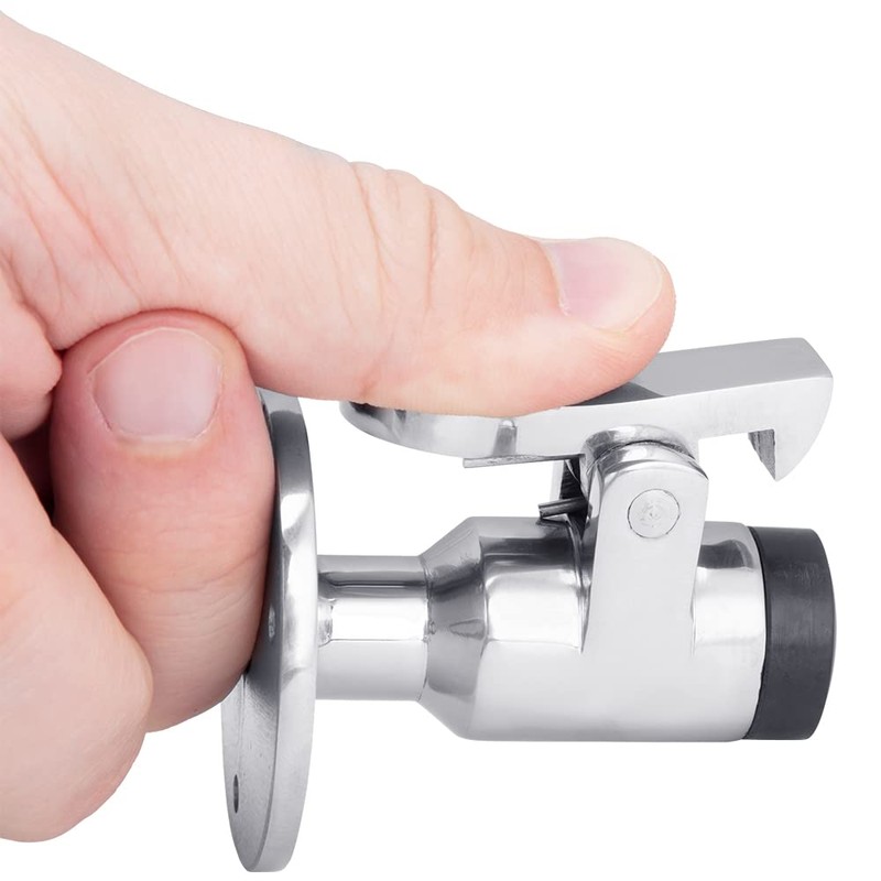 White Water 2400SS Stainless Cushioned Door Holder