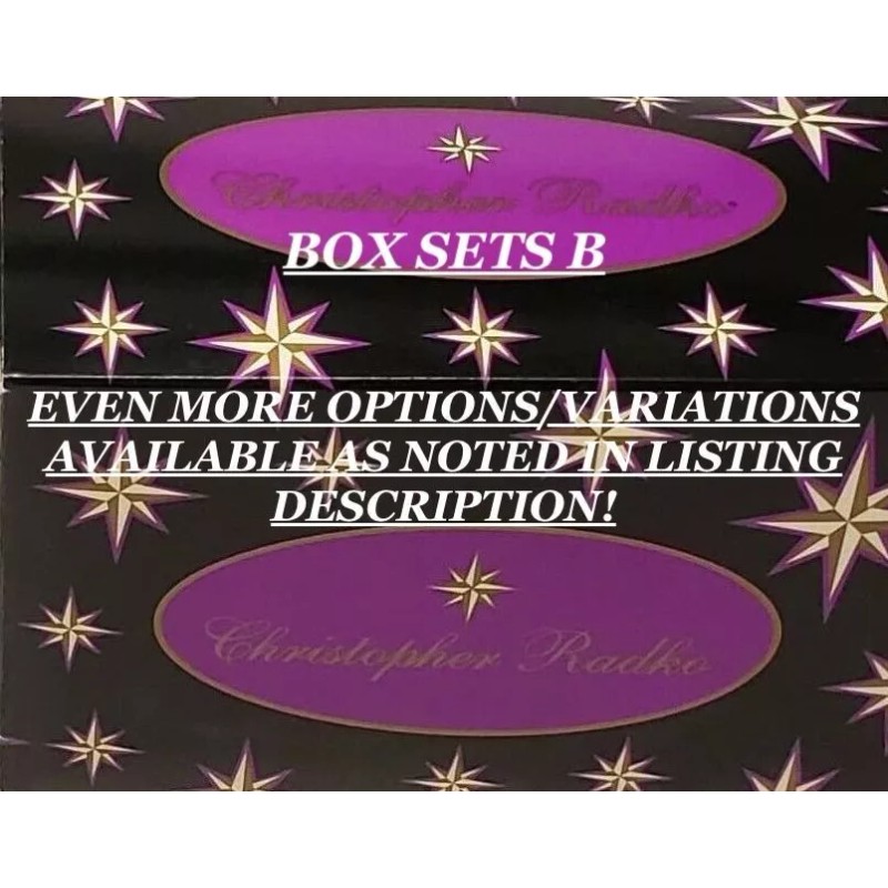 CHRISTOPHER RADKO | GIFT PRESENTATION BOX SET ✪NEW✪ RARE RETIRED