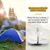 Maitys 2 Pcs Solar Fire Starter Solar Spark Lighter Camping