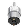 JGB37‑520 12V 600RPM DC Worm Gear Motor Turbo Reducer Shaft