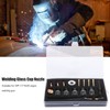 Welding Torch Accessories Kit Glass Cup Nozzle Welder Consumables for