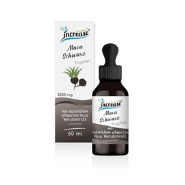 Liposomal Maca Black Drops High Dose - (90,000 mg Root Extract Per Pack) 3000 mg Maca Black Per Daily Dose -MCT Oil - High Bioavailability
