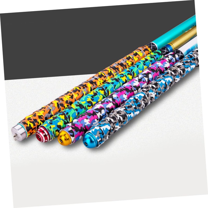 Baluue 4piezas Funda Antideslizante para Mango De Caña De Pescar