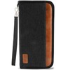 Family Passport Holder Travel Wallet Cover RFID Blocking Travel Holder