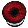 LiLu‘s Fairytale Yarn with ‘Hellfire’ (Black and Red) Colour Gradient