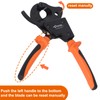 KF CPTEC Cable Cutters - Ratchet Wire Cutter for Aluminum,