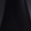 GO&SO Black Bell Lamp Shades (Petal Edge Braid) Scalloped Lamp