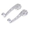 2x Billet Aluminum Window Crank Handle Chrome For Hot Rod