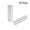 sourcing map 15pcs 8 mm x 30 mm Dowel Pin