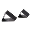 2PCS Triangle Leather Cutter Alloy Steel Hollow Punch Cutter Set