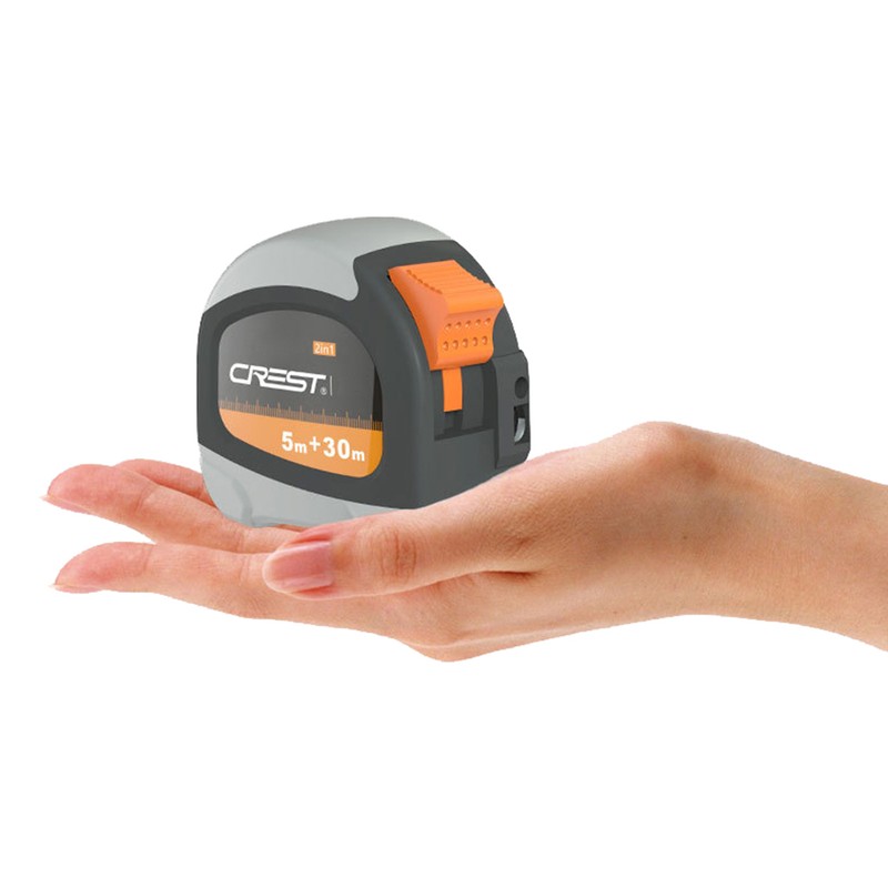 30M Laser Rangefinder + 5M Anti-fall Steel Tape Metric and