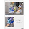EUHOME Under Sink Organizer, Kitchen Under Sink Organizer Pull Out,