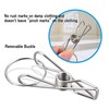 DurReus Strong Stainless Steel Laundry Drying Rack Clothes Hanger with